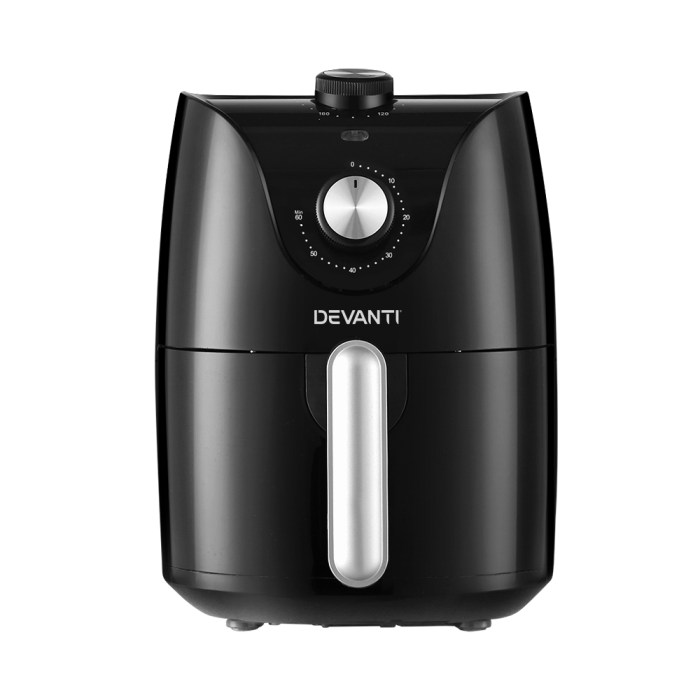 Private: Devanti Air Fryer 2.5L Knob Fryers Devanti Air Fryer 2.5L Knob Fryers
