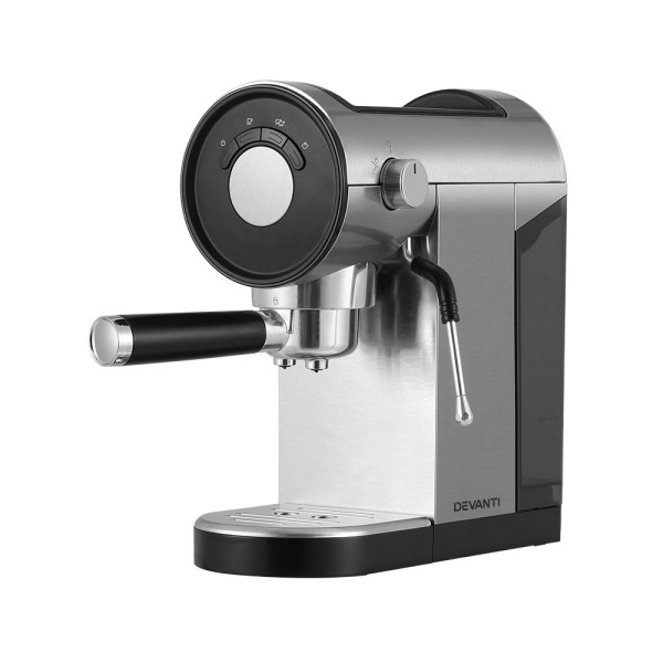 Devanti 20 Bar Coffee Machine Espresso Cafe Maker Devanti 20 Bar Coffee Machine Espresso Cafe Maker