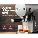 Devanti 20 Bar Coffee Machine Espresso Cafe Maker Devanti 20 Bar Coffee Machine Espresso Cafe Maker