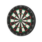 18″ Dartboard Dart Board with Steel Darts Competition Party Game