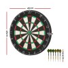 18″ Dartboard Dart Board with Steel Darts Competition Party Game