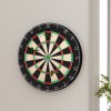 18″ Dartboard Dart Board with Steel Darts Competition Party Game
