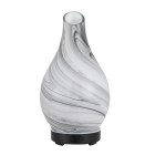 Devanti Aromatherapy Aroma Diffuser Essential Oil Humidifier LED Glass Marble Devanti Aromatherapy Aroma Diffuser Essential Oil Humidifier LED Glass Marble