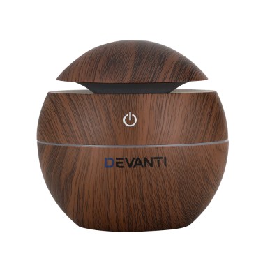 Devanti Aroma Diffuser Aromatherapy Dark Wood 130ml Devanti Aroma Diffuser Aromatherapy Dark Wood 130ml