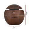 Devanti Aroma Diffuser Aromatherapy Dark Wood 130ml Devanti Aroma Diffuser Aromatherapy Dark Wood 130ml