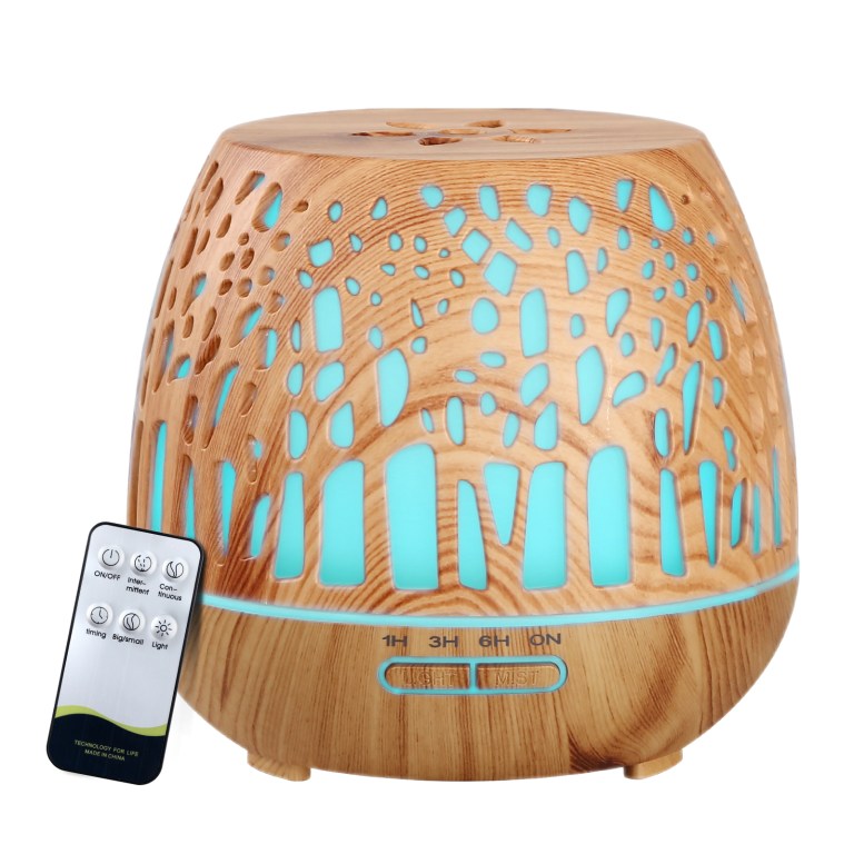 Devanti Aroma Diffuser Aromatherapy Wood Grain 400ml Devanti Aroma Diffuser Aromatherapy Wood Grain 400ml