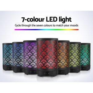 Devanti Aroma Diffuser Aromatherapy Black 100ml Devanti Aroma Diffuser Aromatherapy Black 100ml