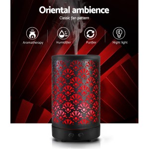 Devanti Aroma Diffuser Aromatherapy Black 100ml Devanti Aroma Diffuser Aromatherapy Black 100ml