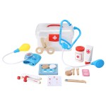 Private: Keezi Kids Doctor Nurse Medical Case Pretend Play Set Stethoscope Medicine Toys