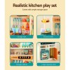 Private: Keezi Kids Kitchen Pretend Play Set Cooking Sound Steam Light Function Private: Keezi Kids Kitchen Pretend Play Set Cooking Sound Steam Light Function