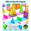 Keezi 100pcs Kids Magnetic Tiles Blocks Building Educational Toys Children Gift Keezi 100pcs Kids Magnetic Tiles Blocks Building Educational Toys Children Gift