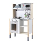 Keezi Kids Kitchen Play Set Wooden Pretend Toys Cooking Children Cookware Sink Keezi Kids Kitchen Play Set Wooden Pretend Toys Cooking Children Cookware Sink