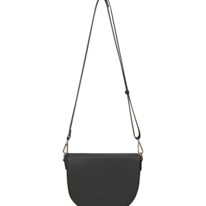 hoopla saddle bag women's handbag black