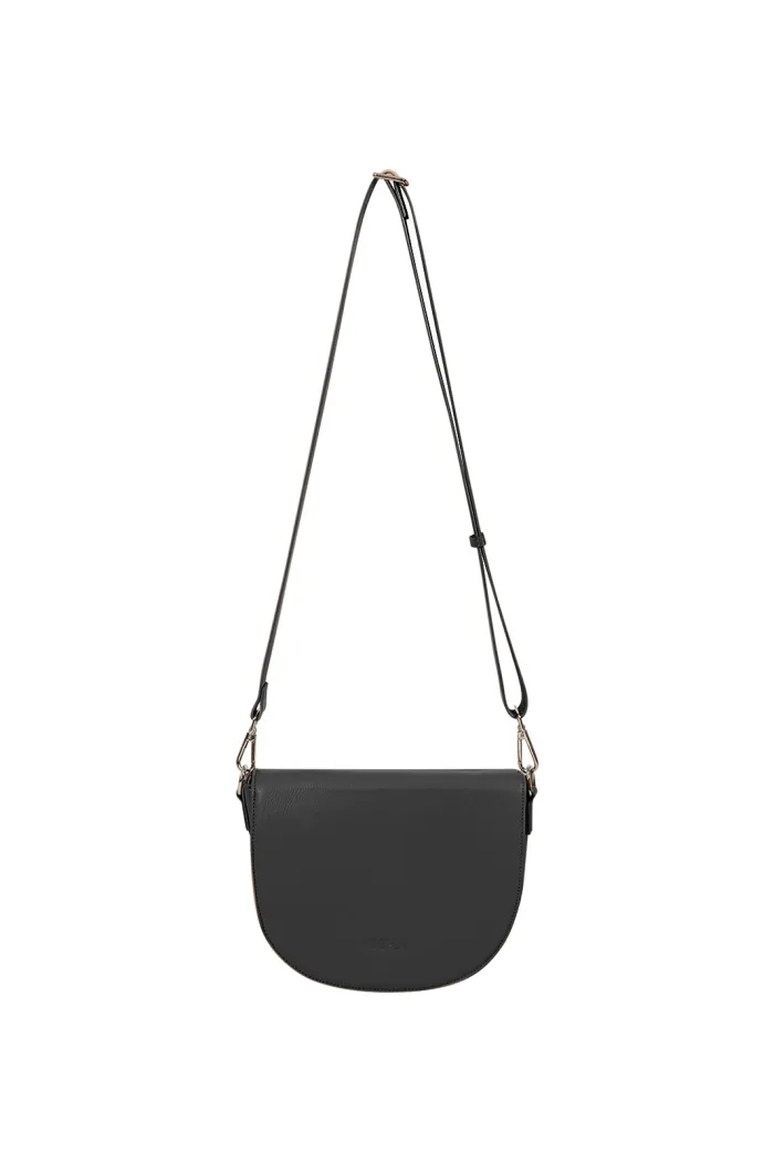 hoopla saddle bag women's handbag black hoopla saddle bag women's handbag black