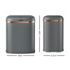 Private: Devanti 38L Motion Sensor Bin Rubbish Automatic Grey Devanti 38L Motion Sensor Bin Rubbish Automatic Grey