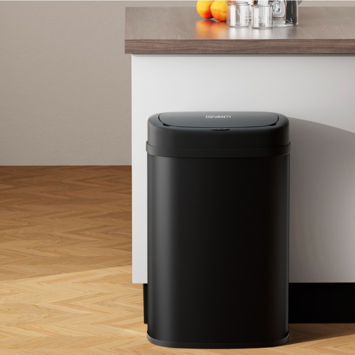 Private: Devanti 50L Sensor Bin Motion Rubbish Automatic Black Devanti 50L Sensor Bin Motion Rubbish Automatic Black