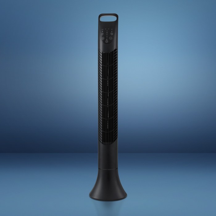 Private: Devanti Tower Fan Oscillating 3 Speeds with Remote 91cm