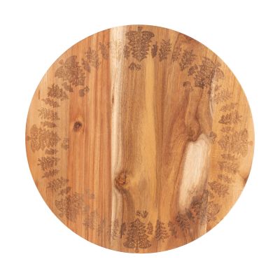 Bread and Butter 18 Inch Wooden Lazy Susan Tray – Trees Bread and Butter 18 Inch Wooden Lazy Susan Tray – Trees