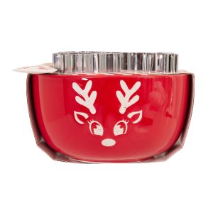 Bread and Butter Electroplate Icy Reindeer Mini Mix Bowl Set Bread and Butter Electroplate Icy Reindeer Mini Mix Bowl Set