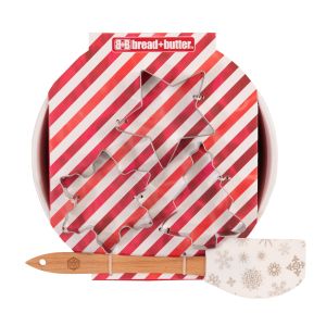 Bread and Butter Electroplate Snowflake Mini Mix Bowl Set – Gold
