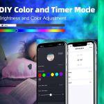 star projector galaxy light bedroom connected with alexa and google home