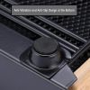 carla home coffee pods holder storage drawer compatible with 60 nespresso pods for kitchen storage & organisation (black)