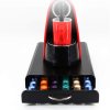 carla home coffee pods holder storage drawer compatible with 60 nespresso pods for kitchen storage & organisation (black)