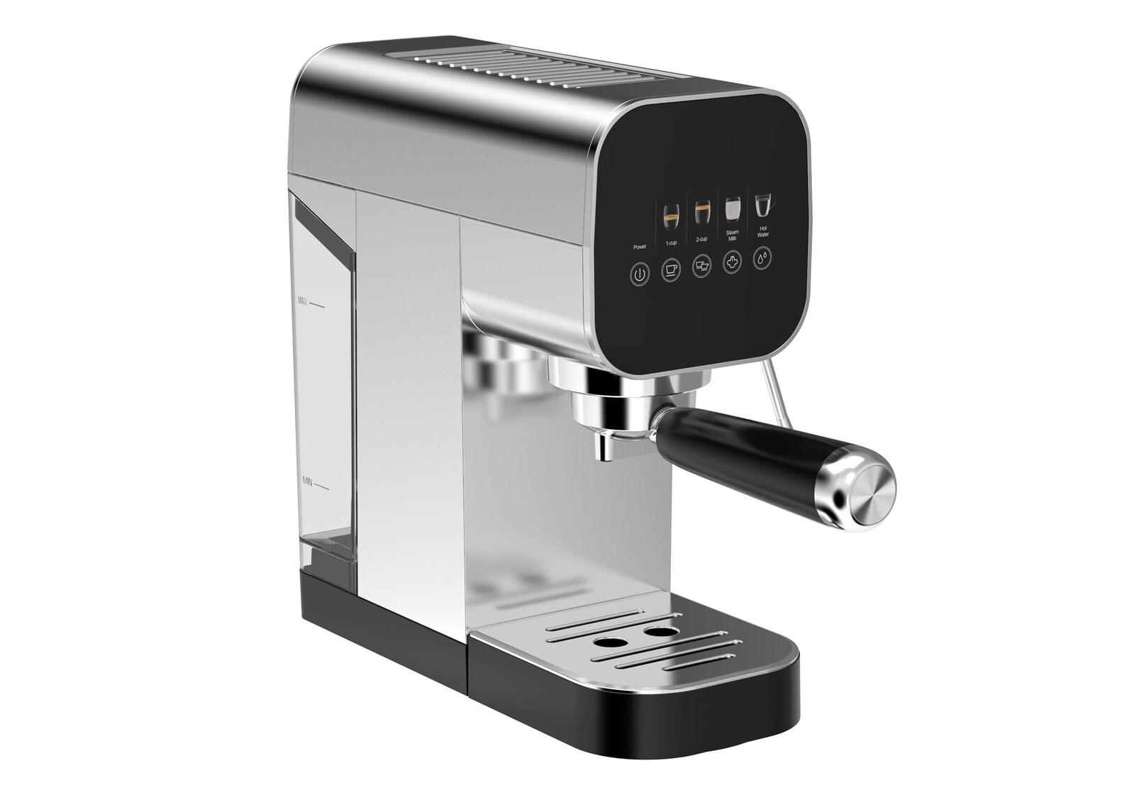 touch screen operation espresso coffee machine with 20 bar pressure pump
