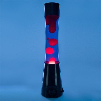 Bluetooth Speaker Lava Lamp Black/Purple/Red Motion Bluetooth Speaker Lava Lamp Black/Purple/Red Motion