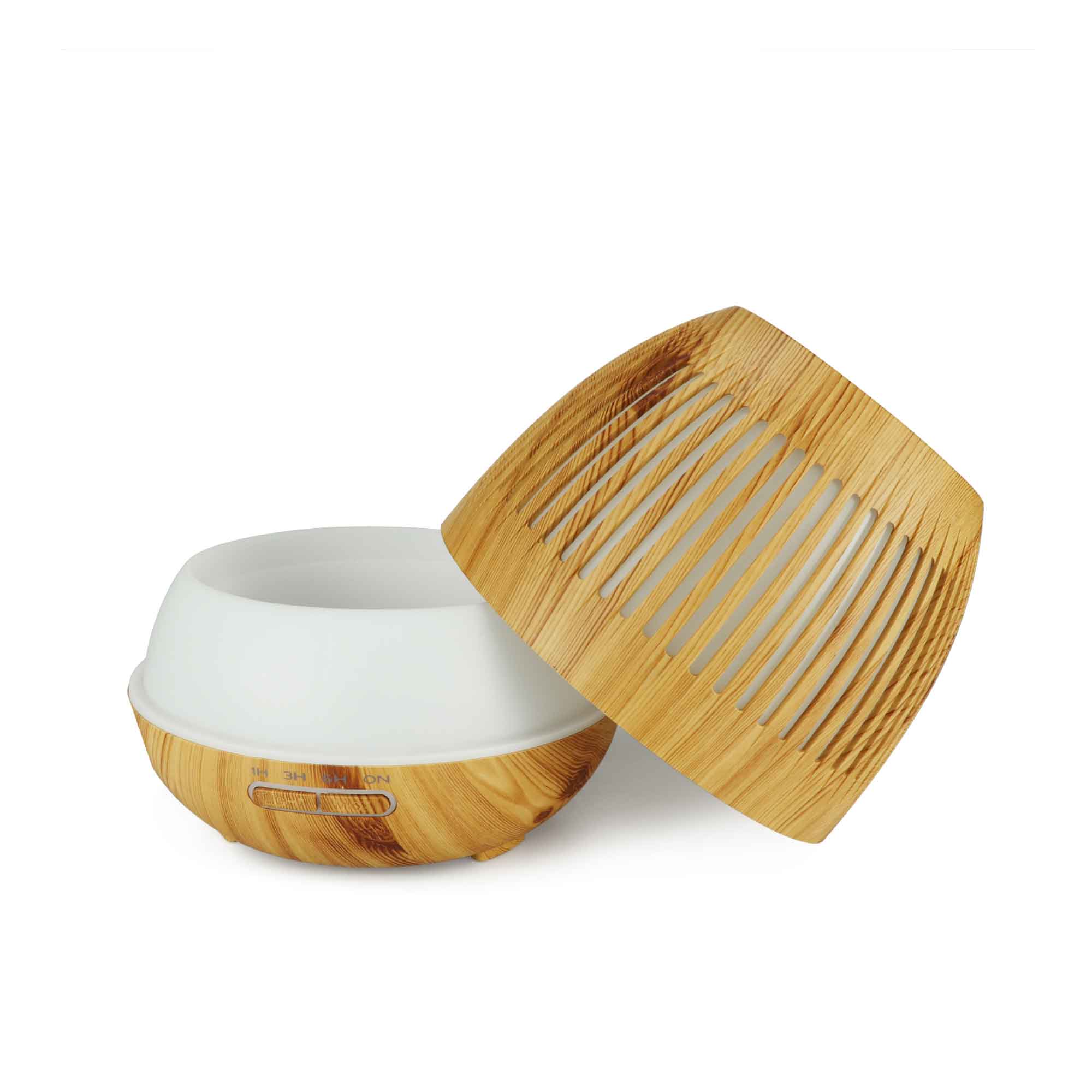 Essential Oil Aroma Diffuser and Remote – 300ml Hollow Ultrasonic Air Humidifier