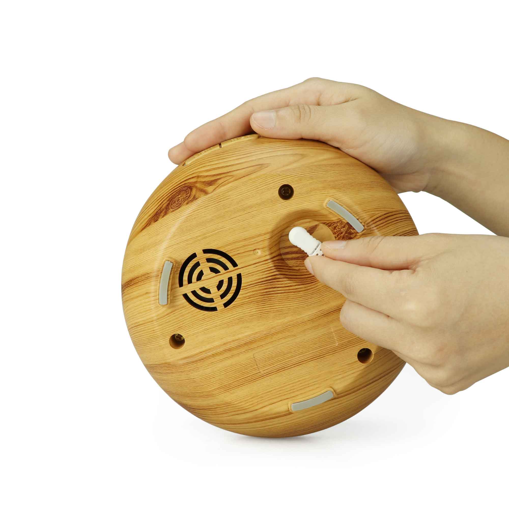 Essential Oil Aroma Diffuser and Remote – 300ml Hollow Ultrasonic Air Humidifier