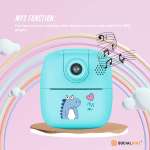 Private: Kids Rechargeable Instant Print Camera Blue – Digital Thermal Photo Video MP3 Private: Kids Rechargeable Instant Print Camera Blue – Digital Thermal Photo Video MP3