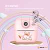 Private: Kids Rechargeable Instant Print Camera Pink – Digital Thermal Photo Video MP3