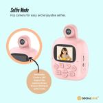 Private: Kids Rechargeable Instant Print Camera Pink – Digital Thermal Photo Video MP3