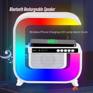 Private: Bluetooth Rechargeable Speaker – Wireless Phone Charging LED Lamp Alarm Clock Bluetooth Rechargeable Speaker – Wireless Phone Charging LED Lamp Alarm Clock