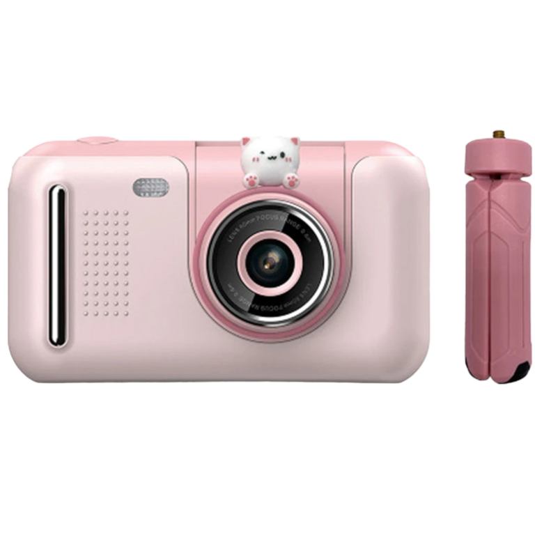 Private: Kids HD Digital Camera Pink – Children’s Selfie Photo Video 2.4 Inch Screen