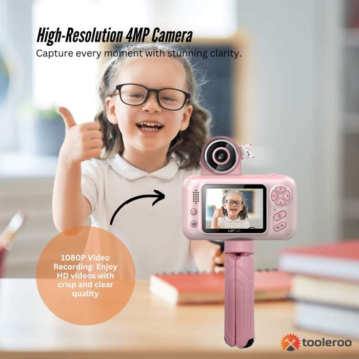 Private: Kids HD Digital Camera Pink – Children’s Selfie Photo Video 2.4 Inch Screen Kids HD Digital Camera Pink – Children’s Selfie Photo Video 2.4 Inch Screen