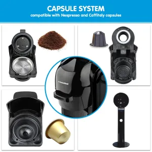 homemaid 3 in 1 cm511hm coffee multi capsule pod machine