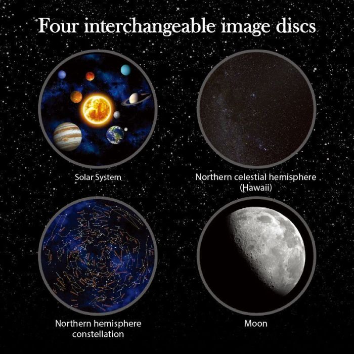solar system star light projector stem toy space planet moon galaxy night lights