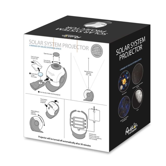 solar system star light projector stem toy space planet moon galaxy night lights