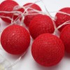 1 Set of 20 LED Red 5cm Cotton Ball Battery Powered String Lights Christmas Gift Home Wedding Party Bedroom Decoration Outdoor Indoor Table Centrepiece 1 Set of 20 LED Red 5cm Cotton Ball Battery Powered String Lights Christmas Gift Home Wedding Party Bedroom Decoration Outdoor Indoor Table Centrepiece