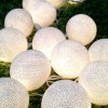 1 Set of 20 LED White 5cm Cotton Ball Battery Powered String Lights Christmas Gift Home Wedding Party Bedroom Decoration Outdoor Indoor Table Centrepiece 1 Set of 20 LED White 5cm Cotton Ball Battery Powered String Lights Christmas Gift Home Wedding Party Bedroom Decoration Outdoor Indoor Table Centrepiece