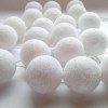 1 Set of 20 LED White 5cm Cotton Ball Battery Powered String Lights Christmas Gift Home Wedding Party Bedroom Decoration Outdoor Indoor Table Centrepiece 1 Set of 20 LED White 5cm Cotton Ball Battery Powered String Lights Christmas Gift Home Wedding Party Bedroom Decoration Outdoor Indoor Table Centrepiece