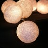 1 Set of 20 LED White 5cm Cotton Ball Battery Powered String Lights Christmas Gift Home Wedding Party Bedroom Decoration Outdoor Indoor Table Centrepiece 1 Set of 20 LED White 5cm Cotton Ball Battery Powered String Lights Christmas Gift Home Wedding Party Bedroom Decoration Outdoor Indoor Table Centrepiece