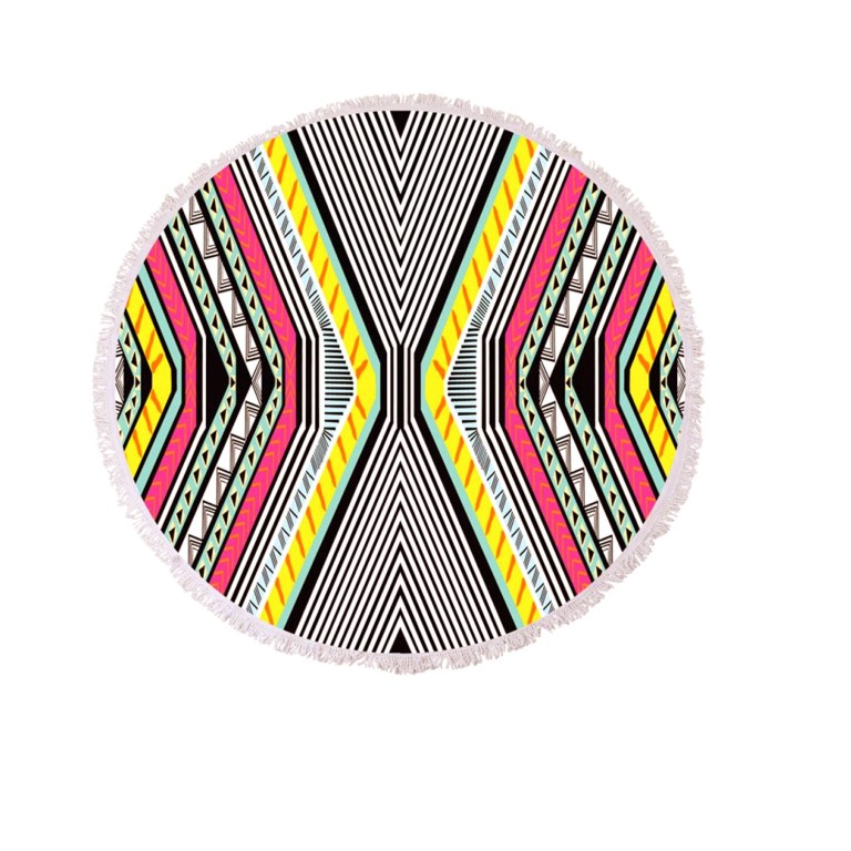 Cotton Round Beach Towel Ellie Cotton Round Beach Towel Ellie