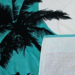 Aqua Blu Bondi Beach Aqua 100% Cotton Beach Towel 80 x 150 cm Aqua Blu Bondi Beach Aqua 100% Cotton Beach Towel 80 x 150 cm