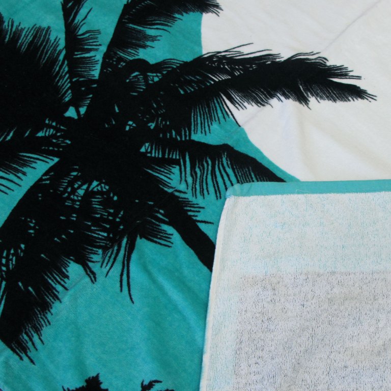 Aqua Blu Bondi Beach Aqua 100% Cotton Beach Towel 80 x 150 cm Aqua Blu Bondi Beach Aqua 100% Cotton Beach Towel 80 x 150 cm