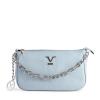 V Italia Versace Blue Leather Mini Bag