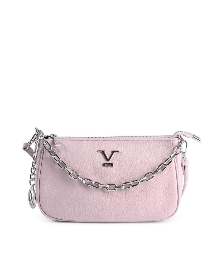 V Italia Versace Leather Mini Bag Dollaro Pink