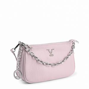 V Italia Versace Leather Mini Bag Dollaro Pink